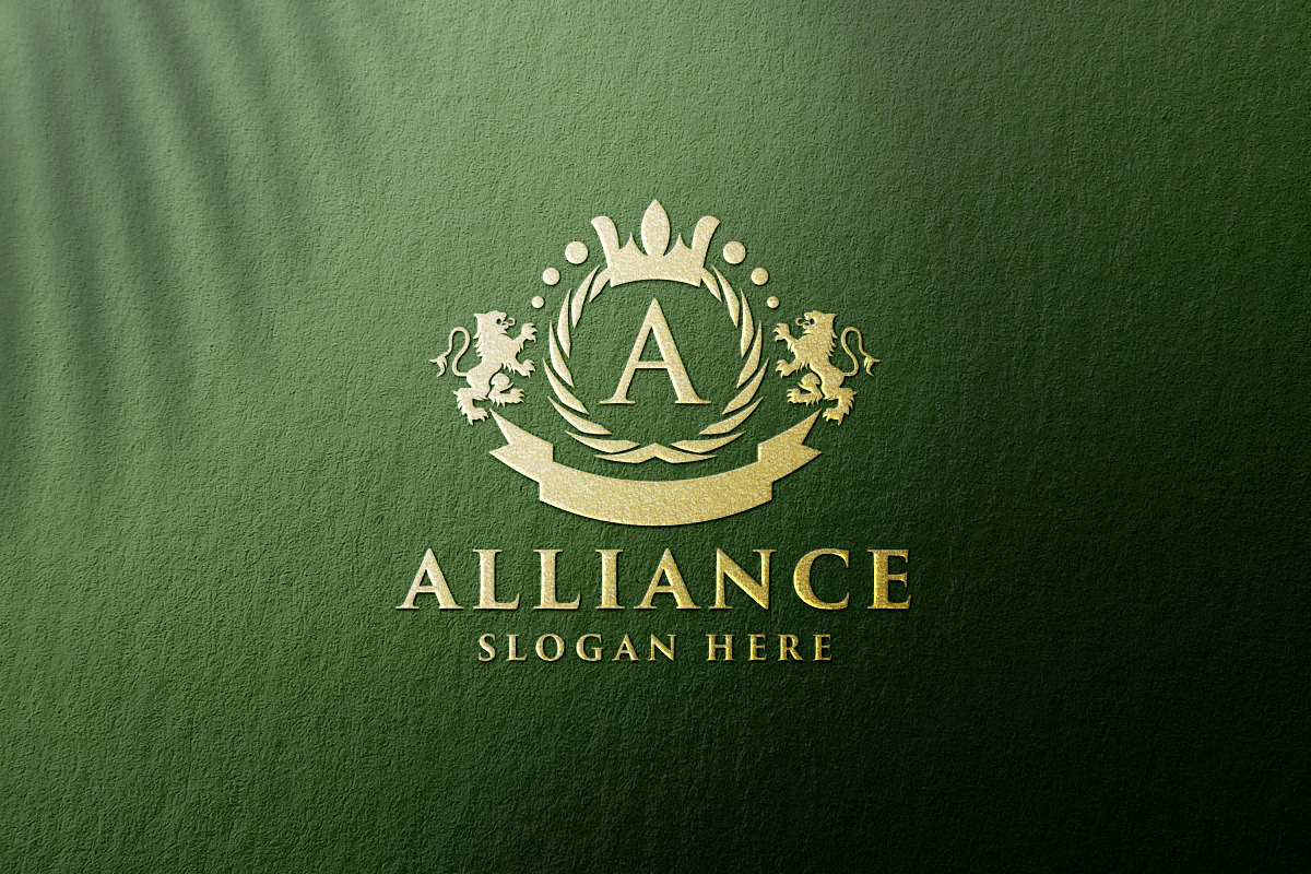 Alliance Luxury Royal Crest Logo, a Branding & Logo Template by Design ...