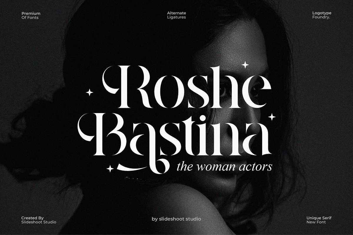 Vistera || Stencil Serif Font, a Serif Font by Idea Studio (Photo 2 of 10)