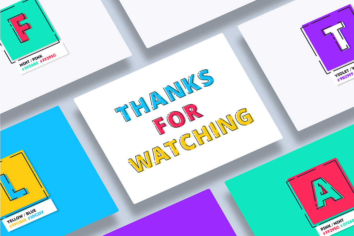 Flatli - Flat Line Vector Font preview 7