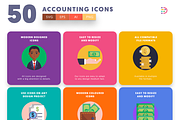 50 Accounting Icons, an Outline Icon by Dighital (Thumbnail 6 of 10)