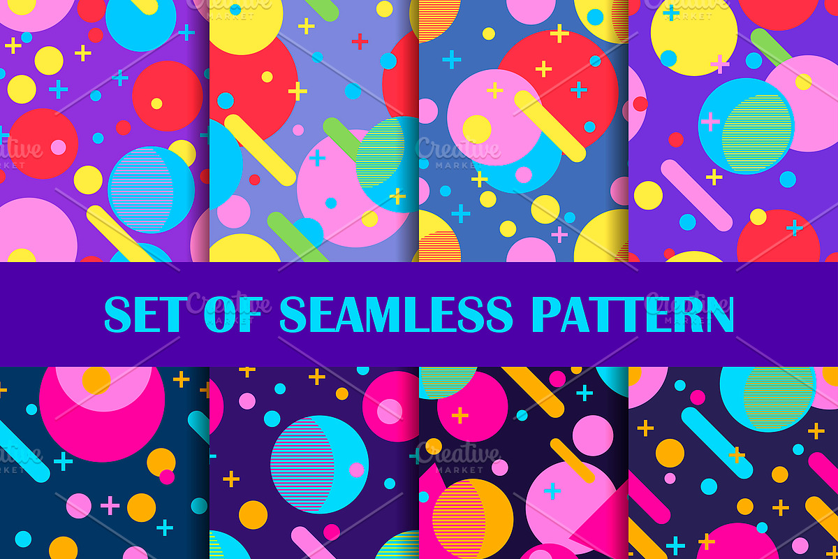 Christmas seamless pattern set, a Pattern Graphic by Andy Vinnikov