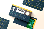 Company Profile PowerPoint Template, a Presentation Template by PaperMoon (Thumbnail 4 of 4)