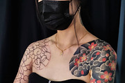 japanese brushes tattoo procreate, a Brush Add-On by SannaIllustrations (Thumbnail 8 of 8)