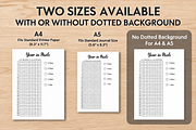 Yearly Trackers Bundle, a Stationery Template by DreamyOverlay (Thumbnail 3 of 9)