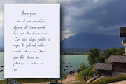 Moderna Script, a Script Font by Digital illustration shop (Thumbnail 7 of 8)