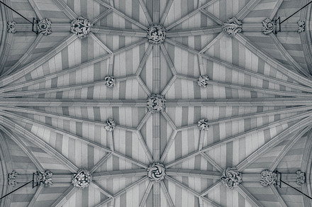 Symmetrical Ceiling, an Architecture Photo by HipFonts