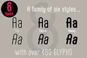 Showcard Draftsman Family, a Font by idiofonts (Thumbnail 2 of 5)