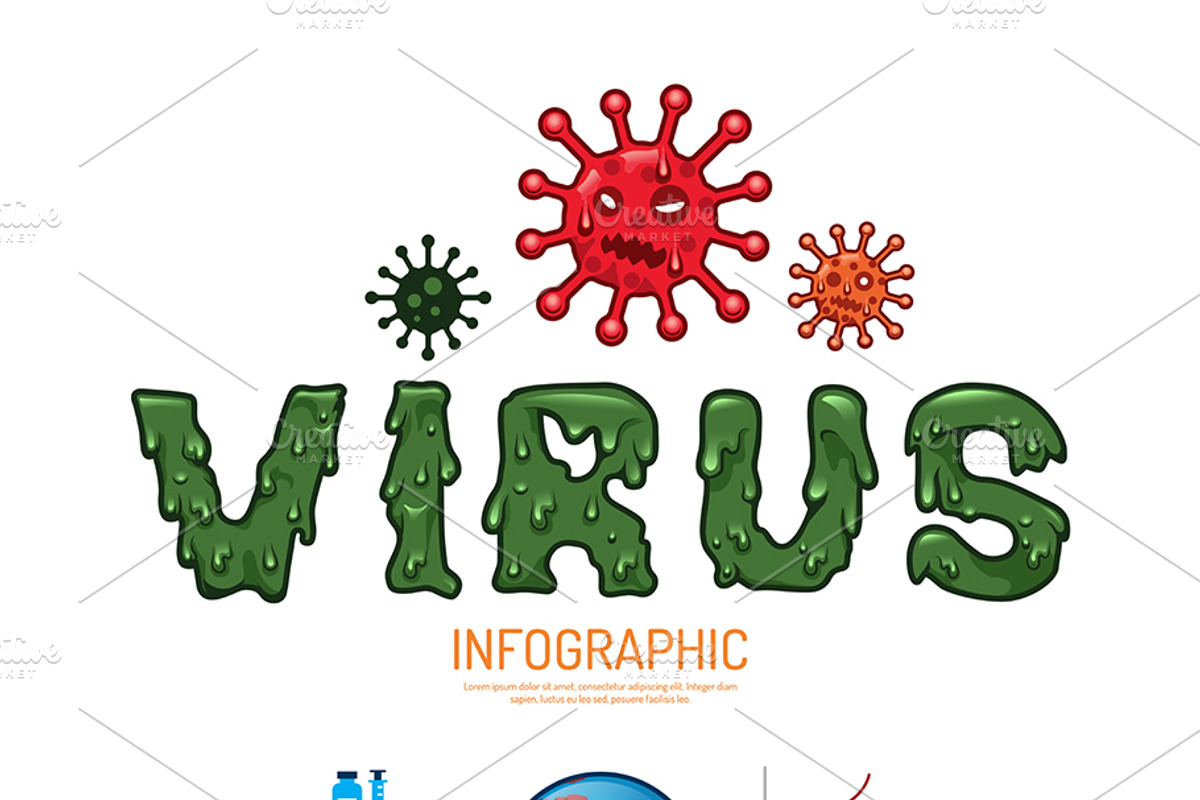 corona covid virus Bundle set, a Healthcare Illustration by Feelplus Creator (Photo 5 of 19)