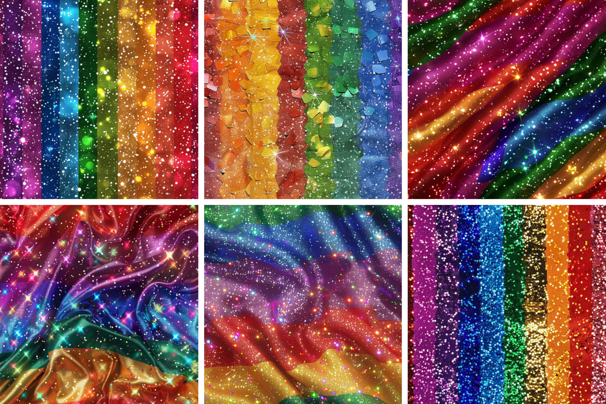 Pride Flag Seamless Patterns, a Pattern Graphic by PrintablesByFranklyn (Photo 2 of 4)