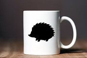 Hedgehog Silhouette SVG, an Animal Illustration by newminddesign (Thumbnail 10 of 10)