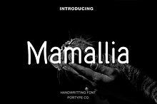 Mamallia - Handwriting font