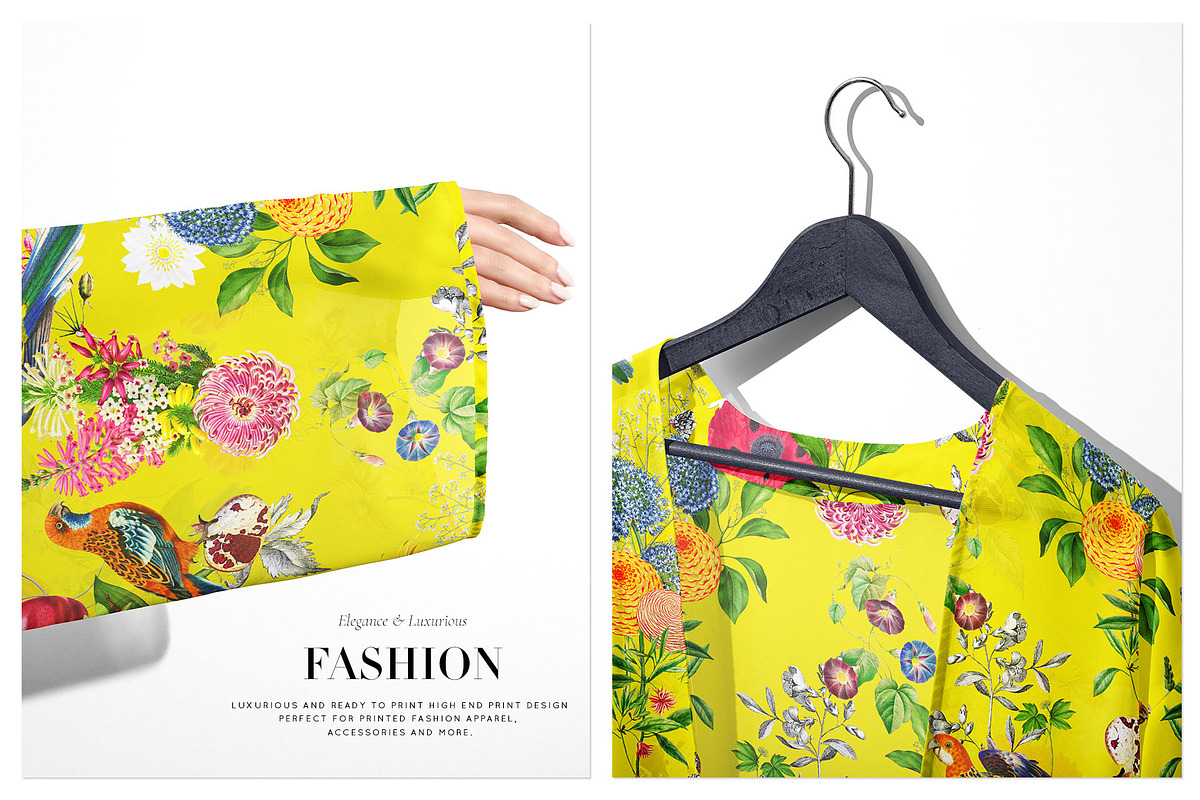 Paradise Florals Prints & Motifs, a Pattern Graphic by TSTUDIO (Photo 9 of 13)