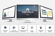 Corporate PowerPoint Template, a Presentation Template by GraphicStan (Thumbnail 2 of 31)
