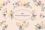 May Flowers Design Set - 50% OFF, an Illustration by Méora Studios (Thumbnail 2 of 10)