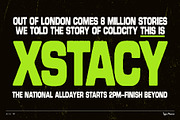 Acid TM – Rugged Dynamic Typeface, a Sans Serif Font by Type Mania (Thumbnail 7 of 11)