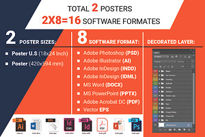 Poster Fruit Juice Menu Vol-03