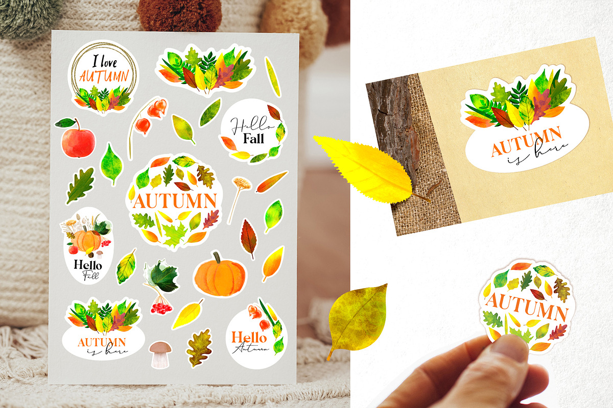 Autumn collection, a Background Graphic by ViktoriaLapshyna (Photo 6 of 10)