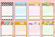 Calendar 2025 Printable | Template, a Poster Template by Emilly Studio (Thumbnail 2 of 3)