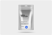 Metallic Stand-up Pouch Mockup, a Packaging Mockup by Reformer Mockup (Thumbnail 2 of 5)
