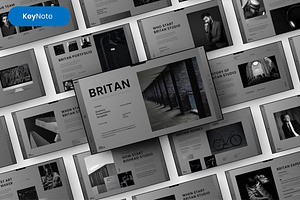 Britan – Business Keynote Template, a Presentation Template by Dens Creative Studio