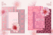 Cherry Blossom Hearts, a Decorative Illustration by EL_SUHOVA (Thumbnail 13 of 15)