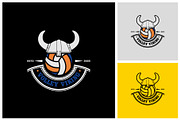 Viking Volleyball Team Logo, a Branding & Logo Template by Atlantis X Nurman Arbai (Thumbnail 2 of 2)