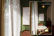 Aesthetic Paris Cafe - Frame Mockup, a Product Mockup by ArtwithFrame (Thumbnail 6 of 21)