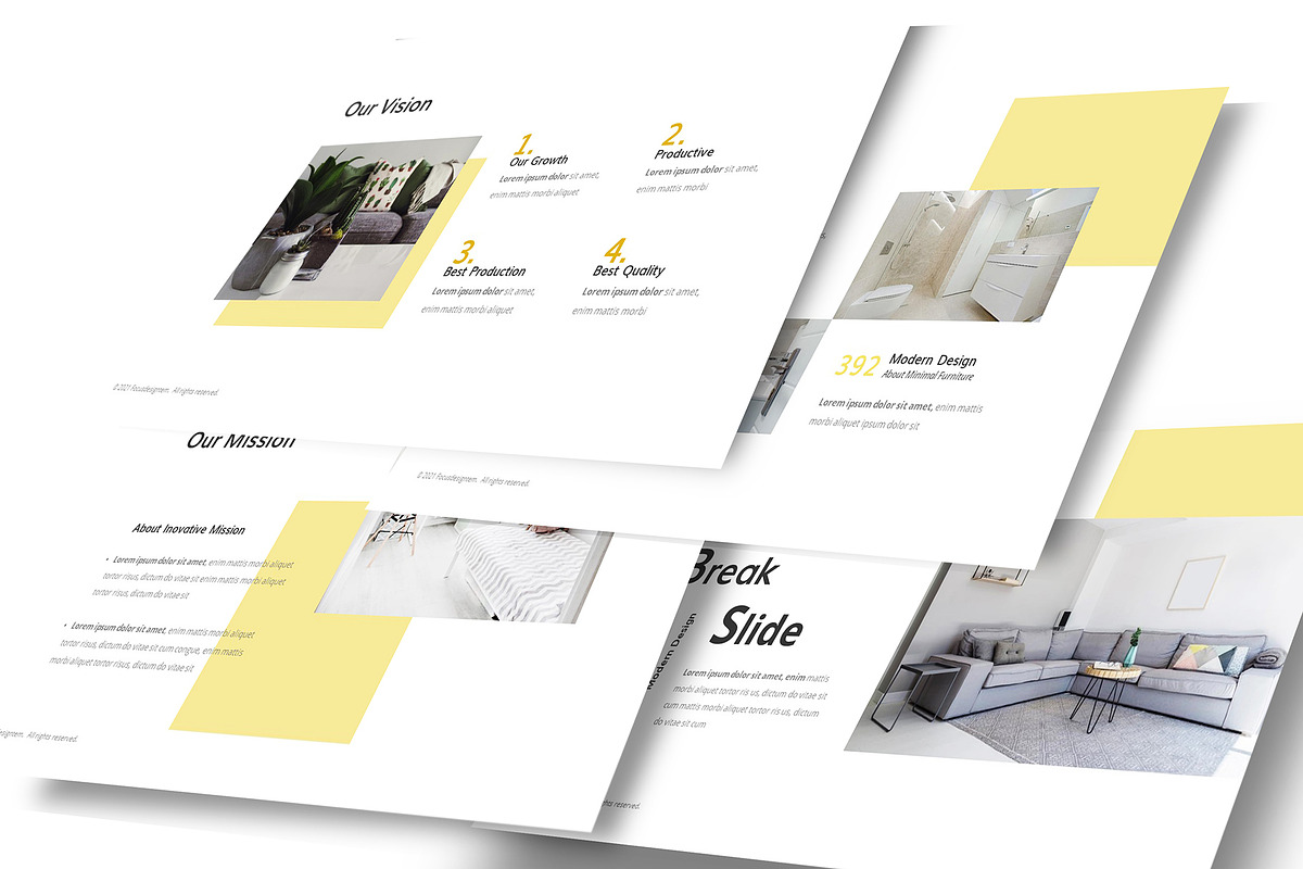 Furniture Powerpoint Template, a Presentation Template by temphall (Photo 2 of 8)