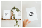 01 - Card Mockup Bundle, a Print Template by youdiful creation (Thumbnail 3 of 3)