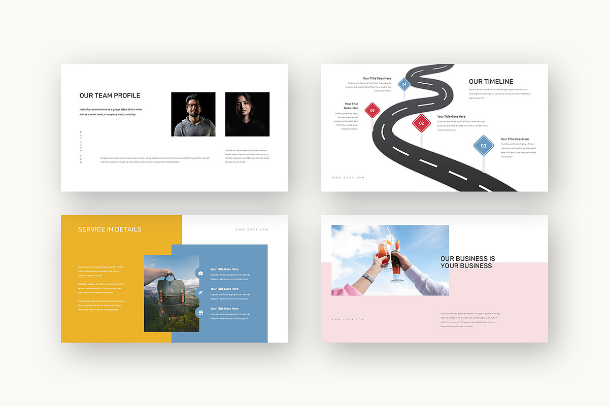 Oora : Business Brief Keynote preview 6