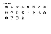 ICONIC - 400 Vector Line Icons, an Icon by RudenkoArts (Thumbnail 14 of 15)