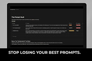 AI Prompt Manager Notion Template, an App Template by AlienProduction (Thumbnail 2 of 6)