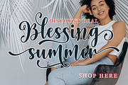 Fenivay Script, a Script Font by Strong.co (Thumbnail 8 of 9)