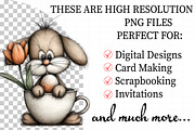 Whimsical Easter Clipart, an Illustration by Daily.Designs (Thumbnail 2 of 8)