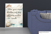 Spiritual Positive Quote Print Wall, a Poster Template by MagicLove Creations (Thumbnail 3 of 10)