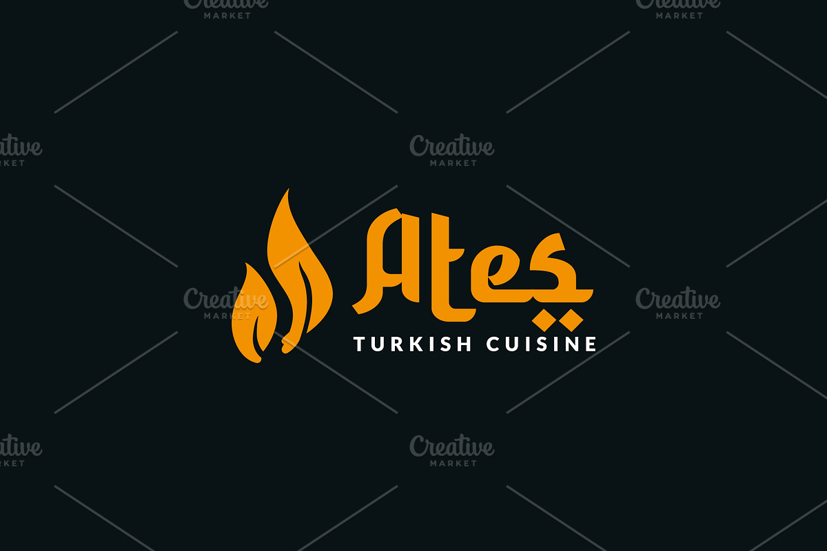 Ates logo, a Branding & Logo Template by MuzaInspires (Photo 1 of 3)