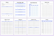 2025 Social Media Planner For Canva, a Stationery Template by Shumaya (Thumbnail 5 of 7)