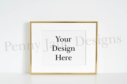 Frame Mockup Stock Photo