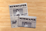 Newspaper Template, a Stationery Template by Template Shop (Thumbnail 3 of 4)
