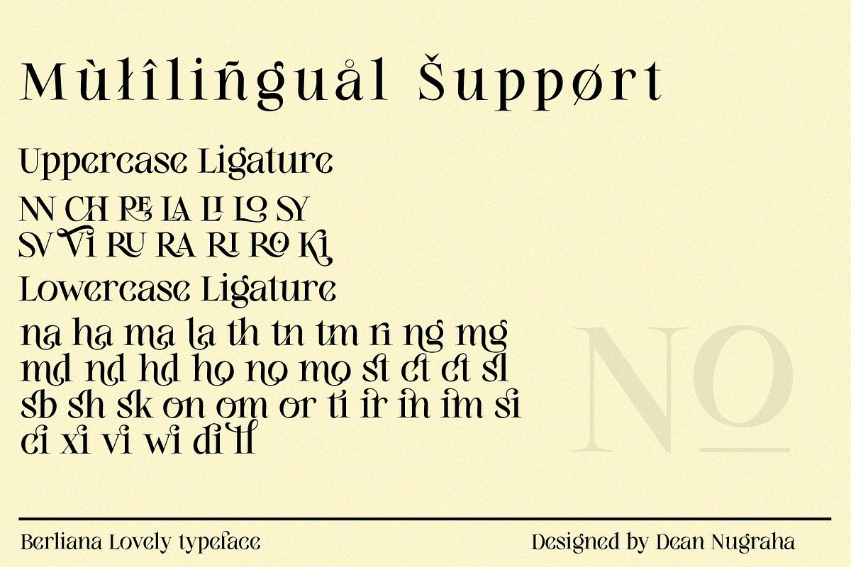 Berliana Lovely, a Serif Font by INKSUN™ (Photo 8 of 13)