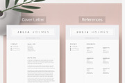 Resume Template & Cover Letter, a Resume Template by DemeDesign (Thumbnail 3 of 7)