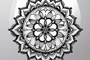 Intricate Mandala Coloring Pages Set, an Illustration by jahid234 (Thumbnail 3 of 7)
