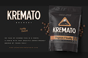 Kremato - Natural Hand Drawn Fonts, a Sans Serif Font by Konstantine Studio (Thumbnail 1 of 11)