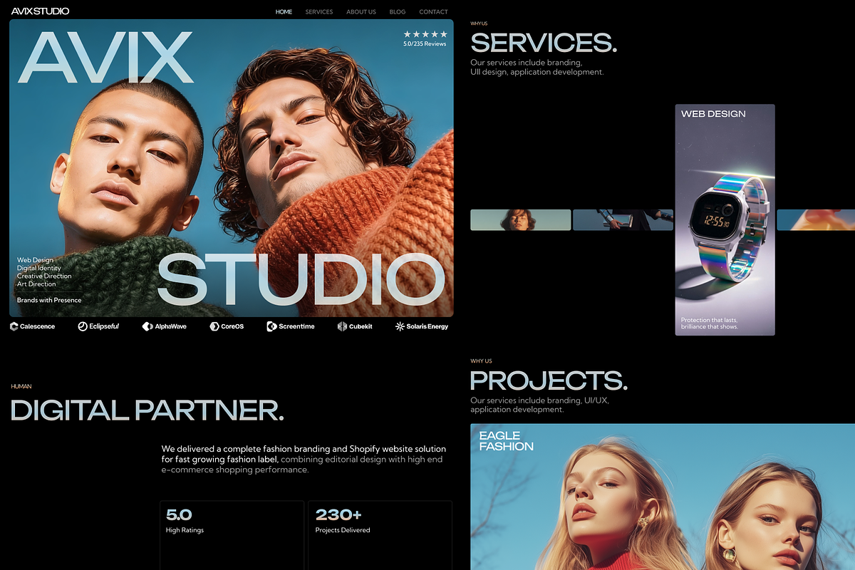 Framer Agency Template, a HTML Template by PSDFY (Photo 2 of 3)