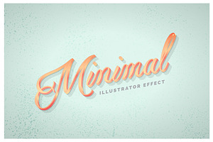 Instant Minimal Metal Effect for AI