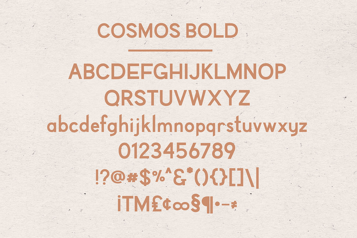 COSMOS Offset Font Duo, a Sans Serif Font by Fancy Malone (Photo 13 of 13)