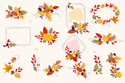 Autumn Frames Illustrations, a Seasonal Illustration by Anna Studio (Thumbnail 12 of 13)