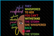I Am The Storm Juneteenth SVG, an Object Graphic by Creativeusart (Thumbnail 2 of 4)