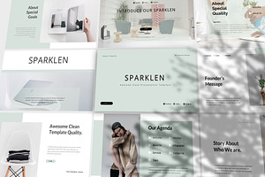 Sparklen - Clean Presentation Google