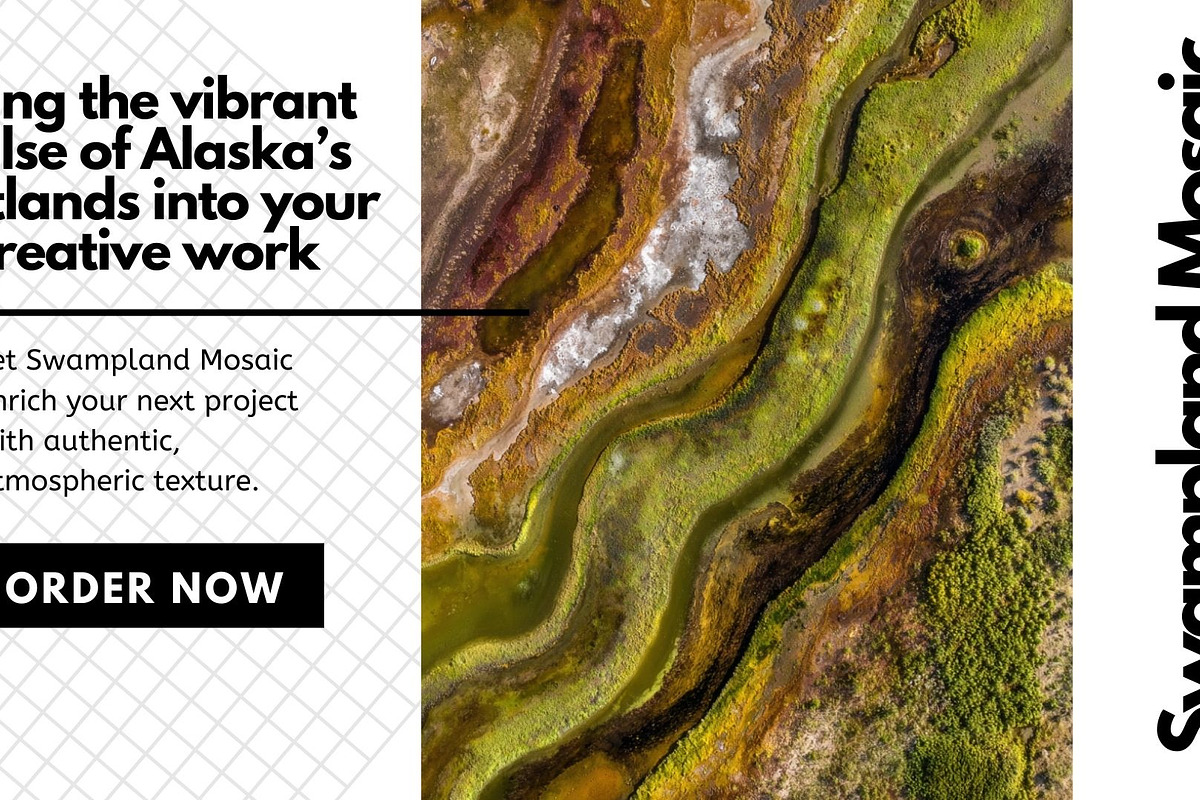 Swampland Mosaic – Aerial Textures, a Nature Photo by Virgo Studio (Photo 6 of 6)